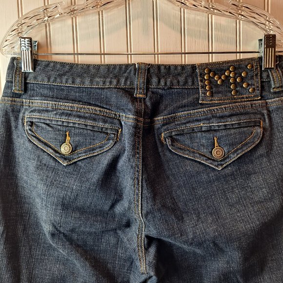 Michael Kors Boot Cut Jeans with Studding Size 8 - Picture 4 of 11